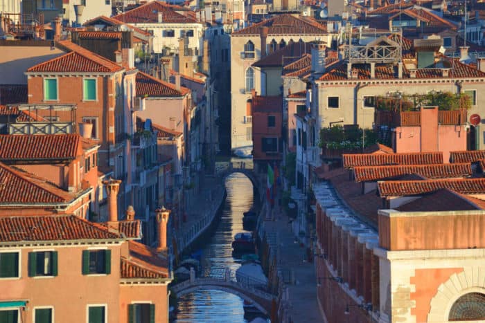 Venezia dall'elicottero